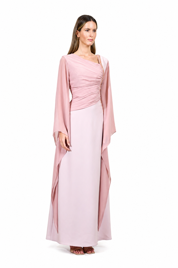Pink Women's Dress – ELM D 417 – Product view 1