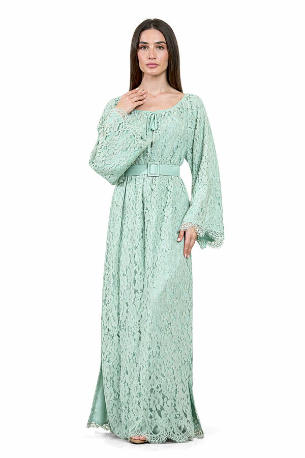 Green Women's Dress – ELM D 420 – Product view 1