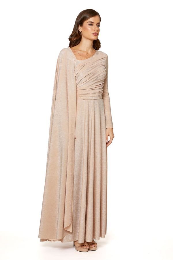 Gold Women's Dress – ELM D 378 – Product view 1