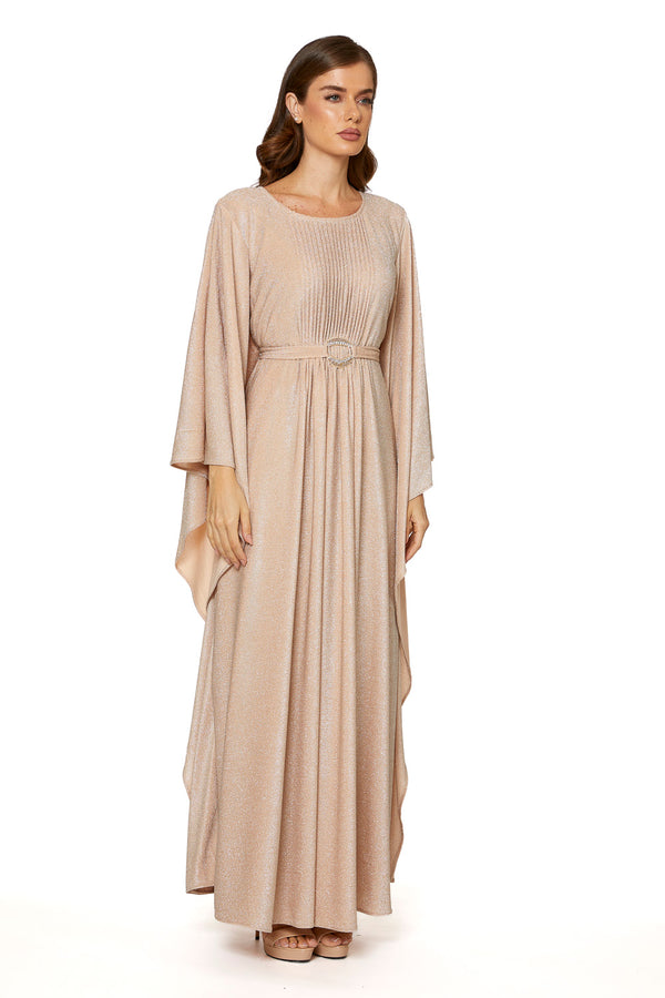 Beige Women's Dress – ELM D 380 – Product view 1