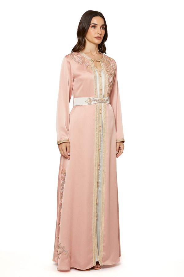 Pink Moroccan Kaftan – ELM M 626 – Product view 1