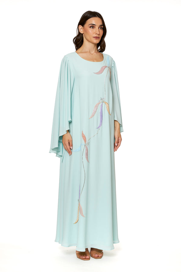 Sky Blue Jalabiya – ELM J 556 – Product view 1