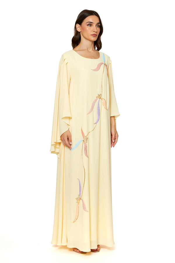 Yellow Jalabiya – ELM J 556 – Product view 1