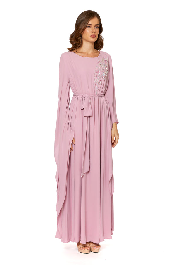Pink, Gold Jalabiya – ELM J 562 – Product view 1